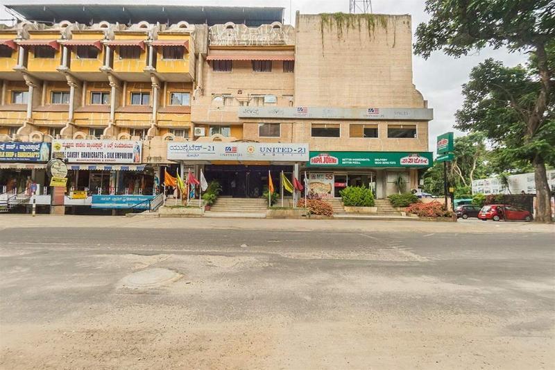 Hotel Mb International Palace Side Mysore Exterior foto